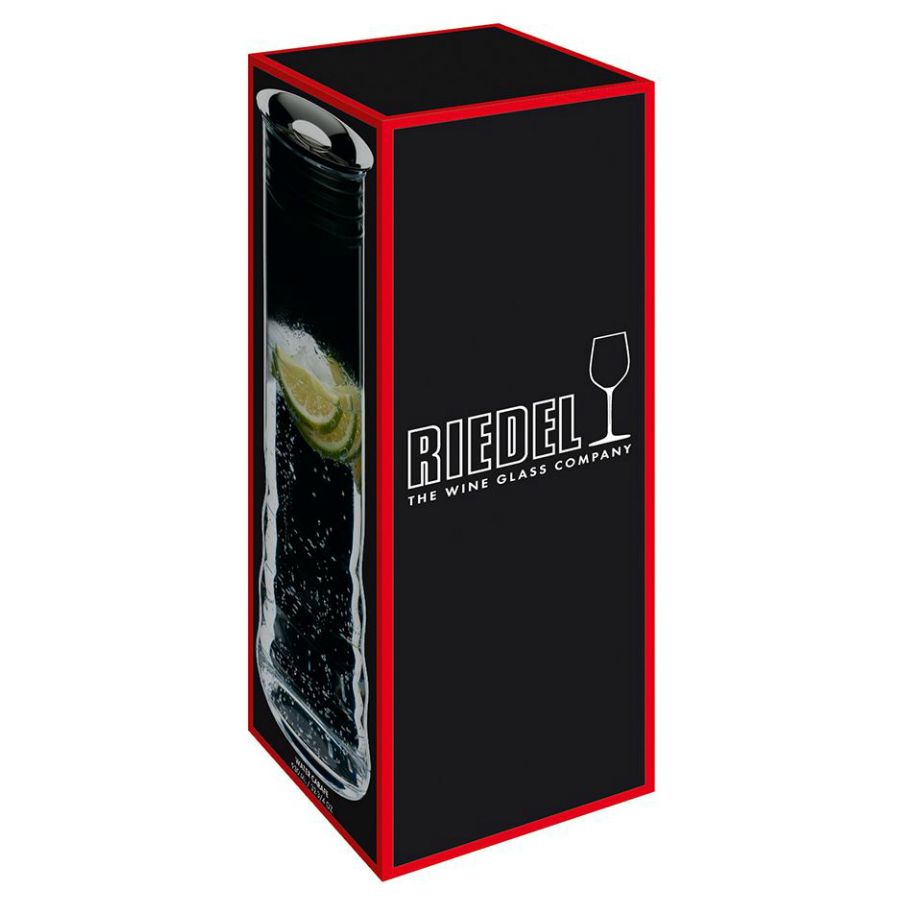 Кувшин Water Carafe с крышкой, 1,05 л, бессвинцовый хрусталь, нержавеющая сталь, пластик Riedel R041413 - Вид №4