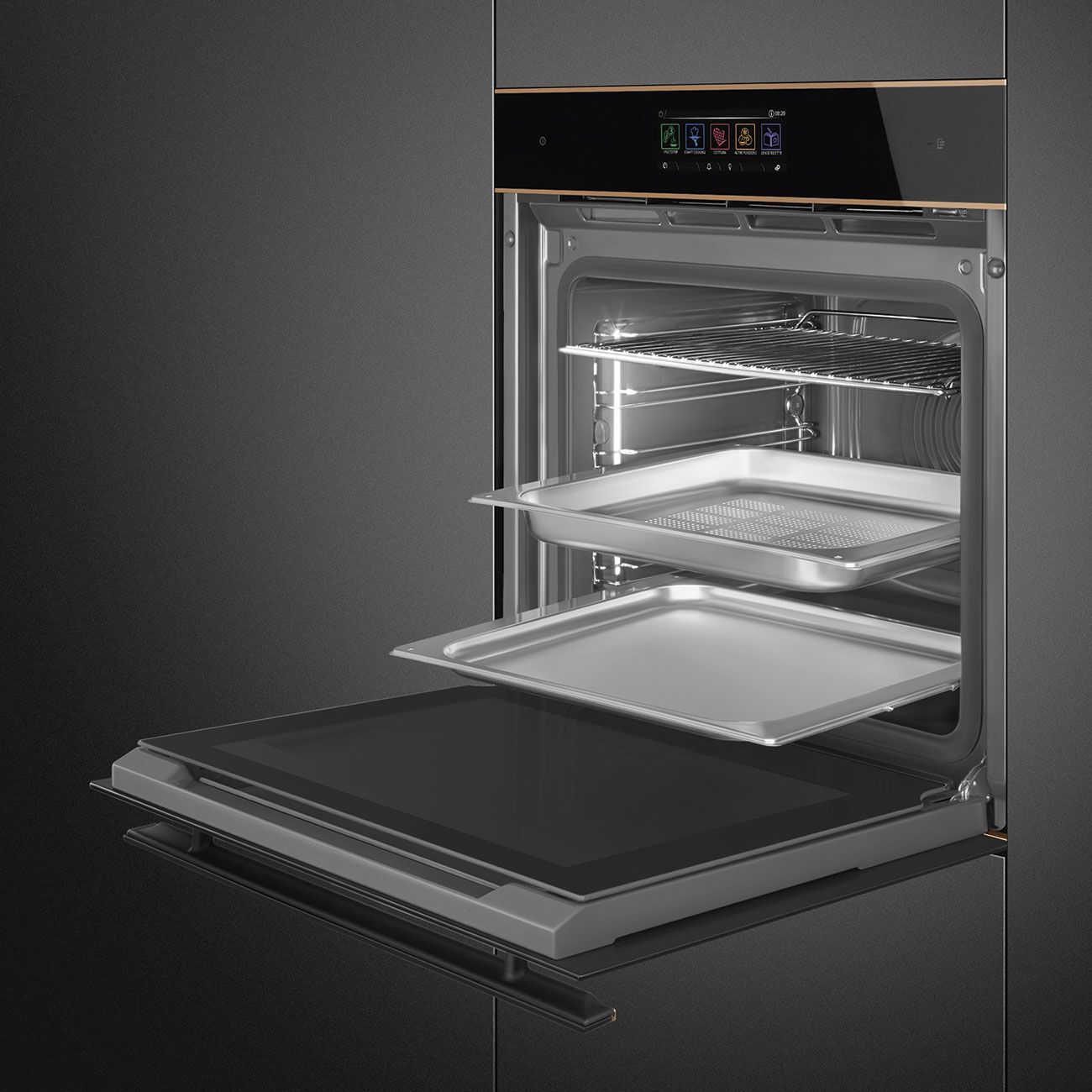 Встроенная комбинированная печь Smeg Dolce Stil Novo ARCH-00137057 - Вид №2