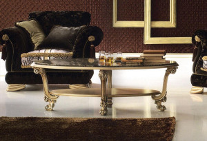 Стол журнальный  PAOLO LUCCHETTA TIFFANY IMPERO tavolino 3