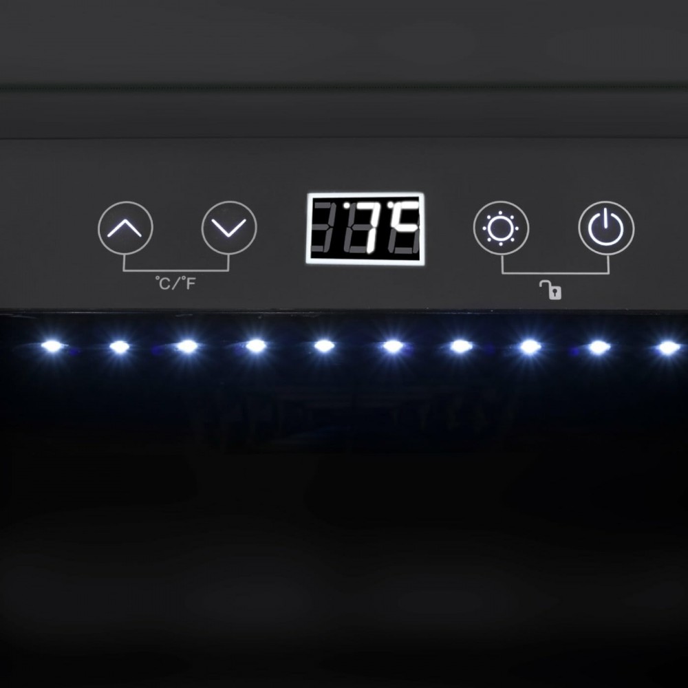 5351859 Встраиваемый винный шкаф CASO WineDeluxe E 18 черный STDN-0024851 - Вид №6