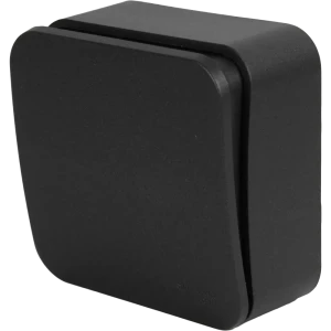 Переключатель накладной Schneider Electric Blanca 1 клавиша цвет антрацит