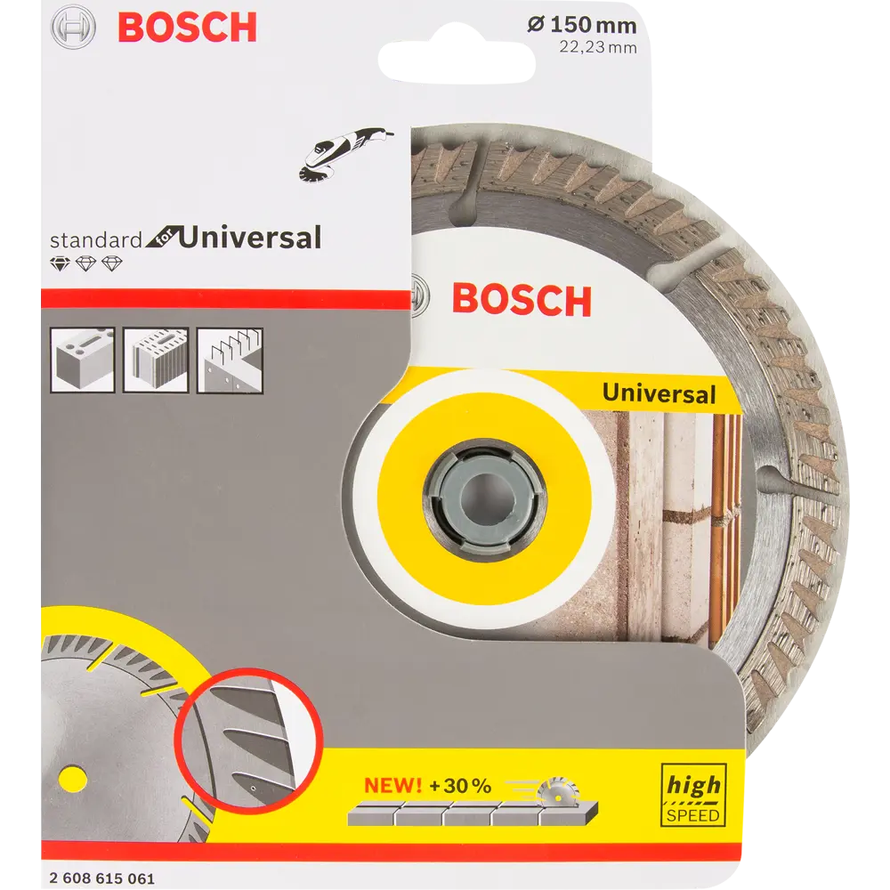 Диск алмазный универсальный Bosch Standart 150x22.23 мм 82419763 STLM-2033957 BOSCH PROFESSIONAL  - Вид №2