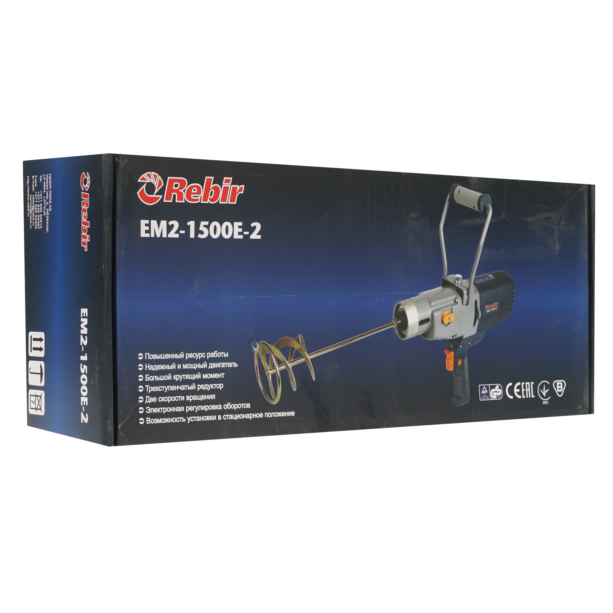 Дрель-миксер Rebir EM 2-1500 E-2 1169455 STDN-0092461 - Вид №6