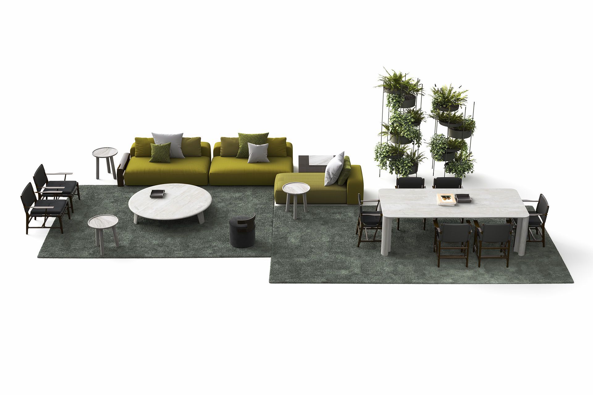 Садовое кресло из красного дерева и кожи Exteta Levante ARCH-00055416 - Вид №9