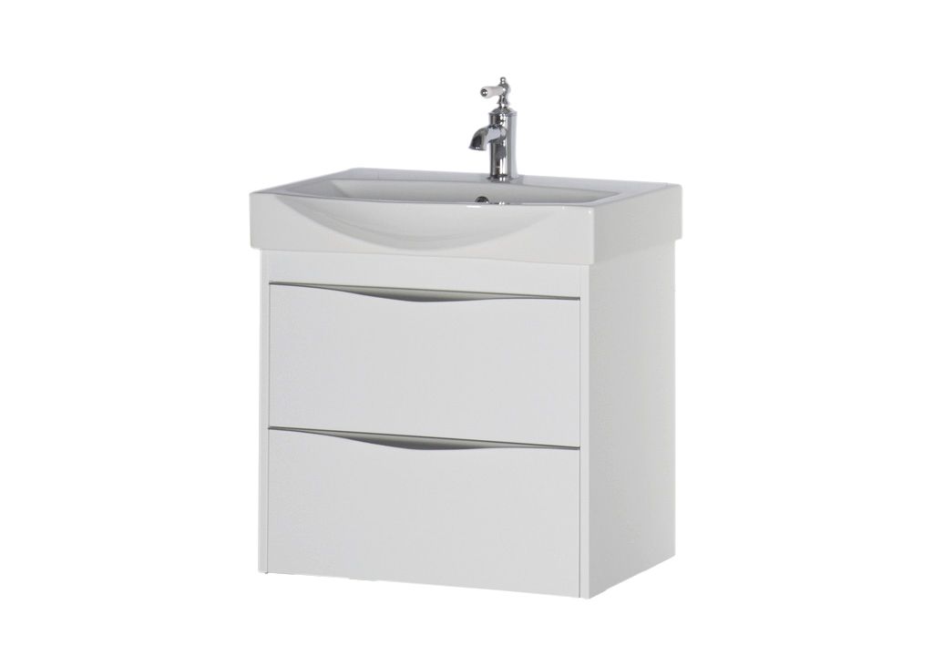 Тумба с раковиной Aquanet Франка 65 белый 0018305100182328 - Вид №4