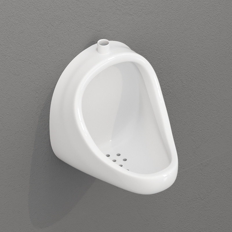 771801 Настенный писсуар, уринал с мушкой Kerasan COMUNITA 