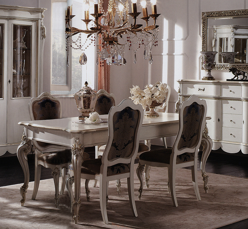 Стол  GIULIACASA 0205L-SI SIDNEY