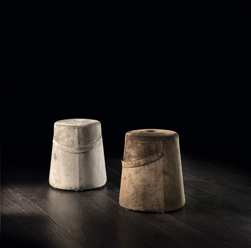 Arte Brotto Пуф из круглой ткани с обивкой Segreti S96 - Вид №1