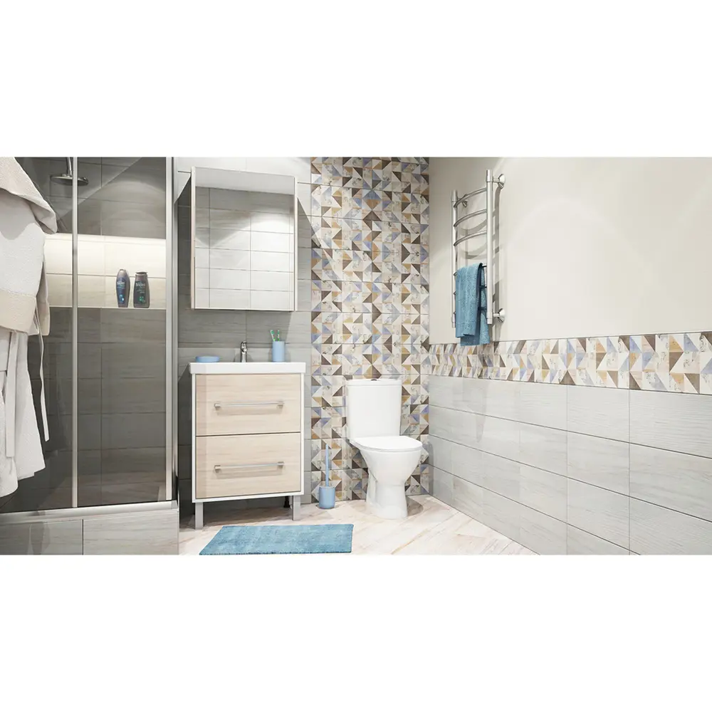 Керамогранит «Шервуд» 45х45 см 1.42 м2 цвет бежевый LB CERAMICS STLM-2028139 - Вид №5