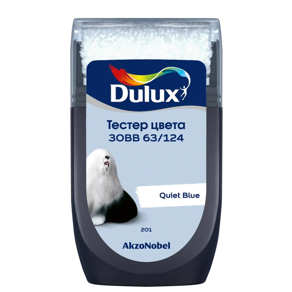 Тестер краски для стен Dulux 30BB 63/124 Quiet Blue 30 мл 84870552 STLM-2070800  - Вид №1