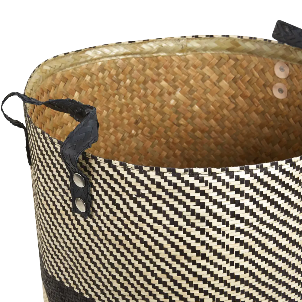 Корзина мягкая Kub HAP8548, 40х45х40 см, 64 л, пальмовое волокно STORIDEA STLM-2212076 - Вид №3