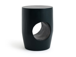 Круглый журнальный столик из манго