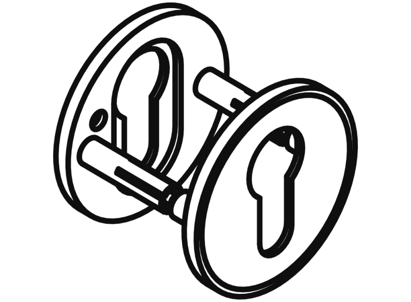 306.23XI розетка для ключей HEWI Komponenten | Ersatzteile  - Вид №2