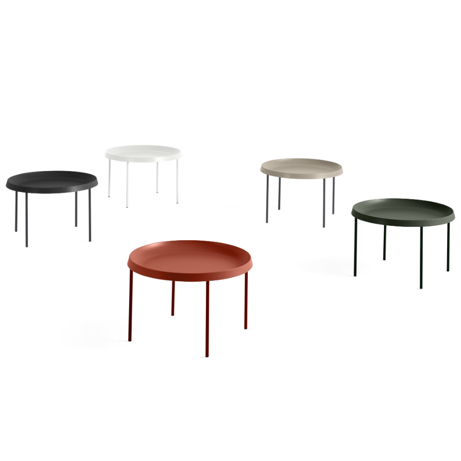 Столик кофейный Tulou, белый, Ø55х35 см Hay 930503 - Вид №6