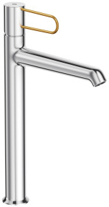 E21031-GLD-CP Высокий однорычажный смеситель для раковины без донного клапана JACOB DELAFON ODÉON RIVE GAUCHE