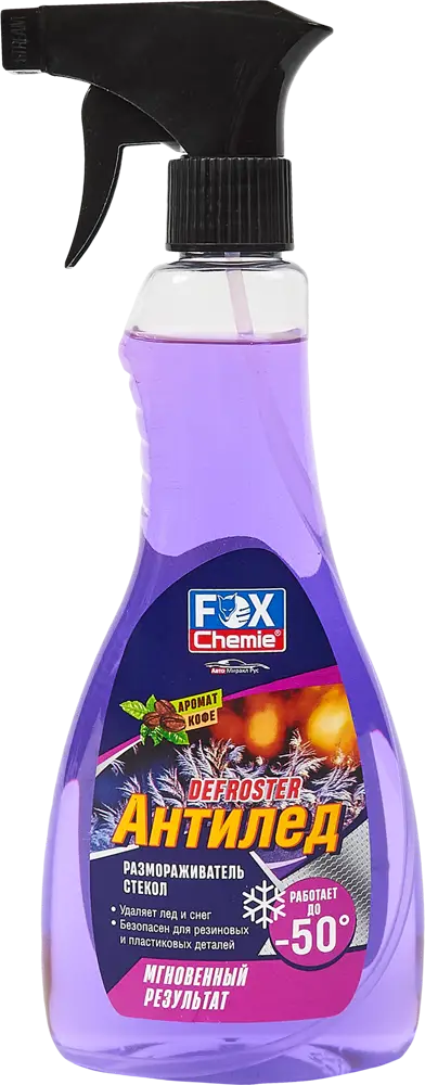 85397866 Средство для размораживания окон Fox Chemie Антилед, 500 мл STLM-0062611