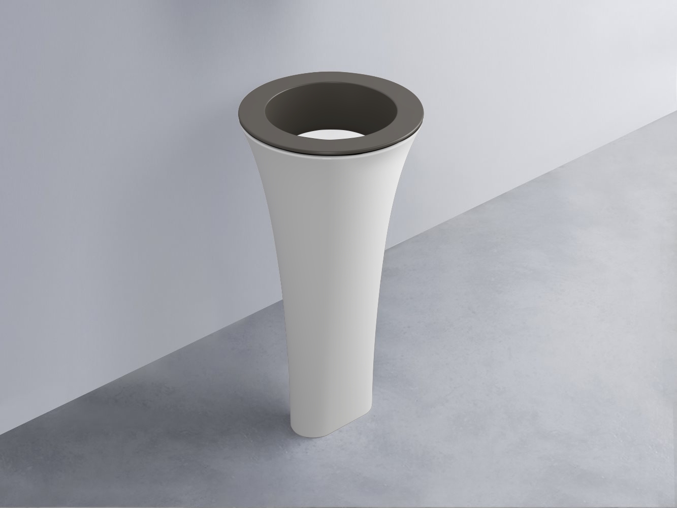 AMLA45-FN+AMPILT-BL+AMCOLT-BL Раковина Amedeo Tondo отдельностоящая cielo Enjoy + Amedeo Ceramica Cielo