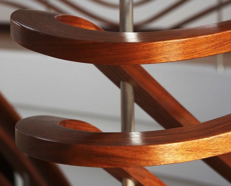 Siller Treppen Г-образная открытая лестница из массива дерева Moscow sun-id-1443272 - Вид №5