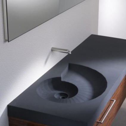 6746 Подвесная раковина настенная овальная Bagno Sasso  белая  - Вид №2