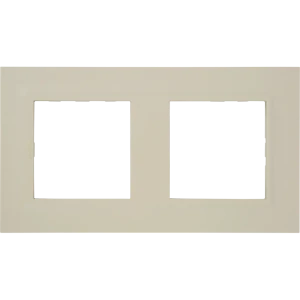 Рамка для розеток и выключателей Legrand Structura 2 поста цвет слоновая кость 82064668 STLM-2117042