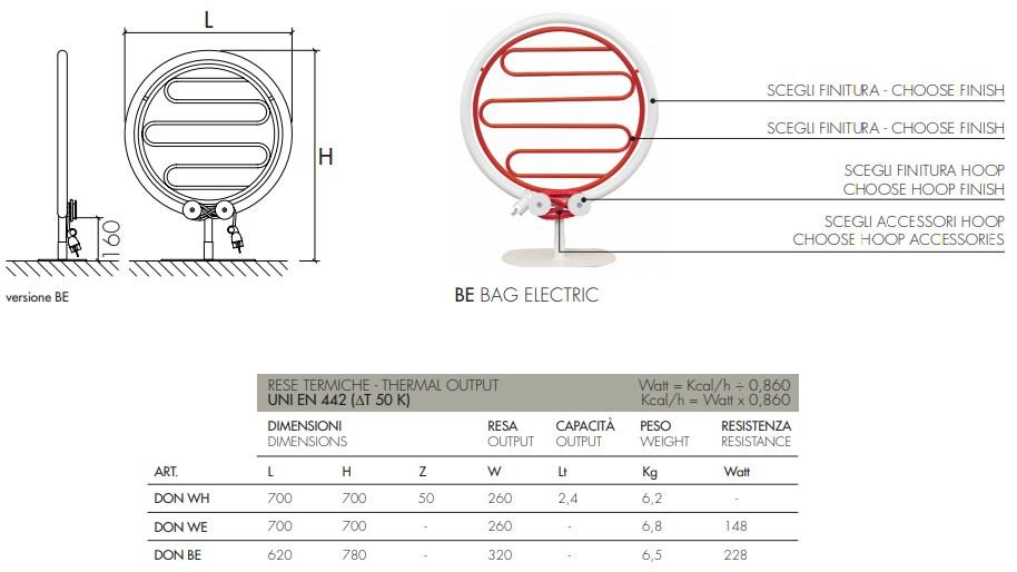 SCIROCCO H Мобильный стальной радиатор Design sun-id-1491890 - Вид №4