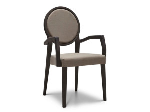 Штабелируемый медальон стул с подлокотниками