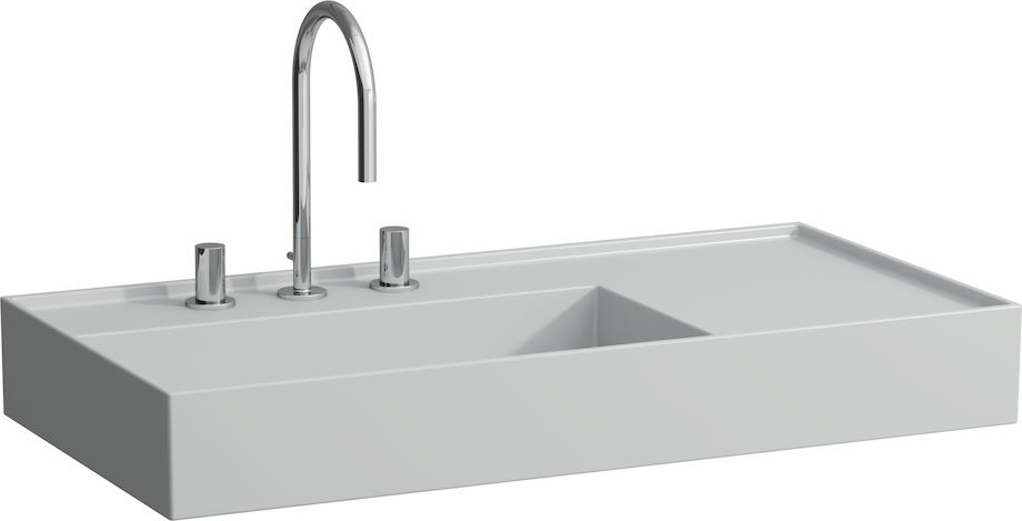 H8103387588151 Раковина, полочка справа, со специальным скрытым сливом LAUFEN PRO - Вид №10