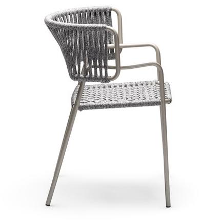 CHAIRS & MORE Садовое кресло из морской веревки с подлокотниками Klot sun-id-1515302 - Вид №6