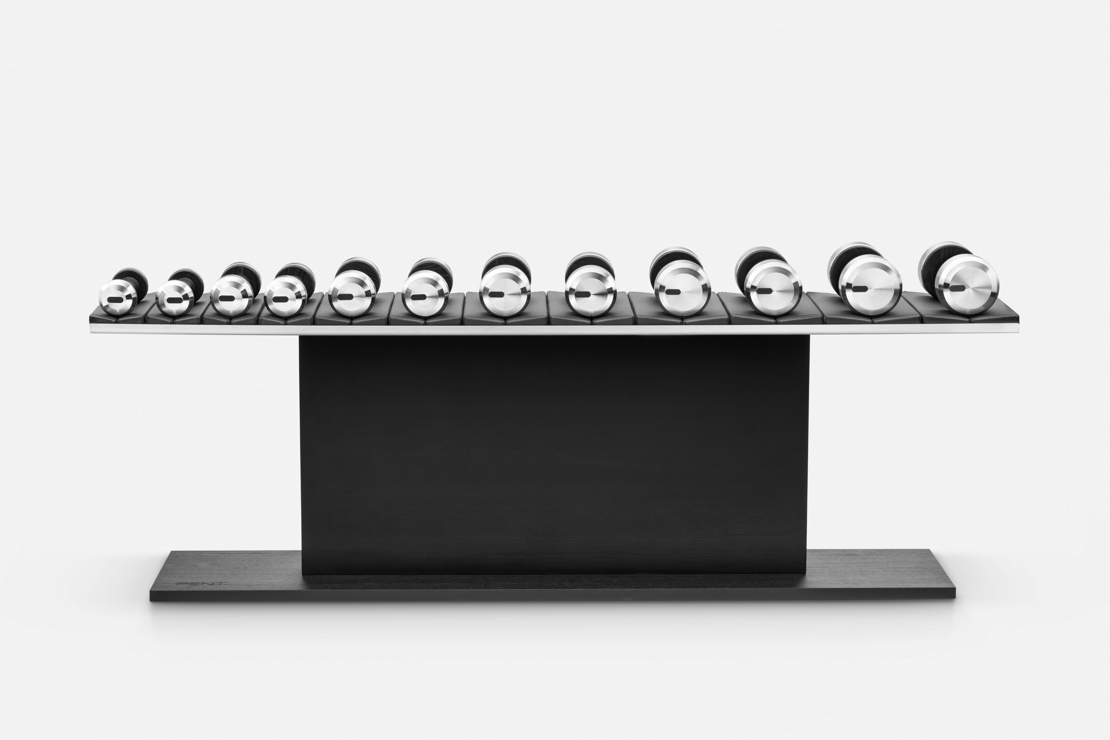 Набор гантелей из нержавеющей стали и дерева PENT Colmia ARCH-00081984 - Вид №1