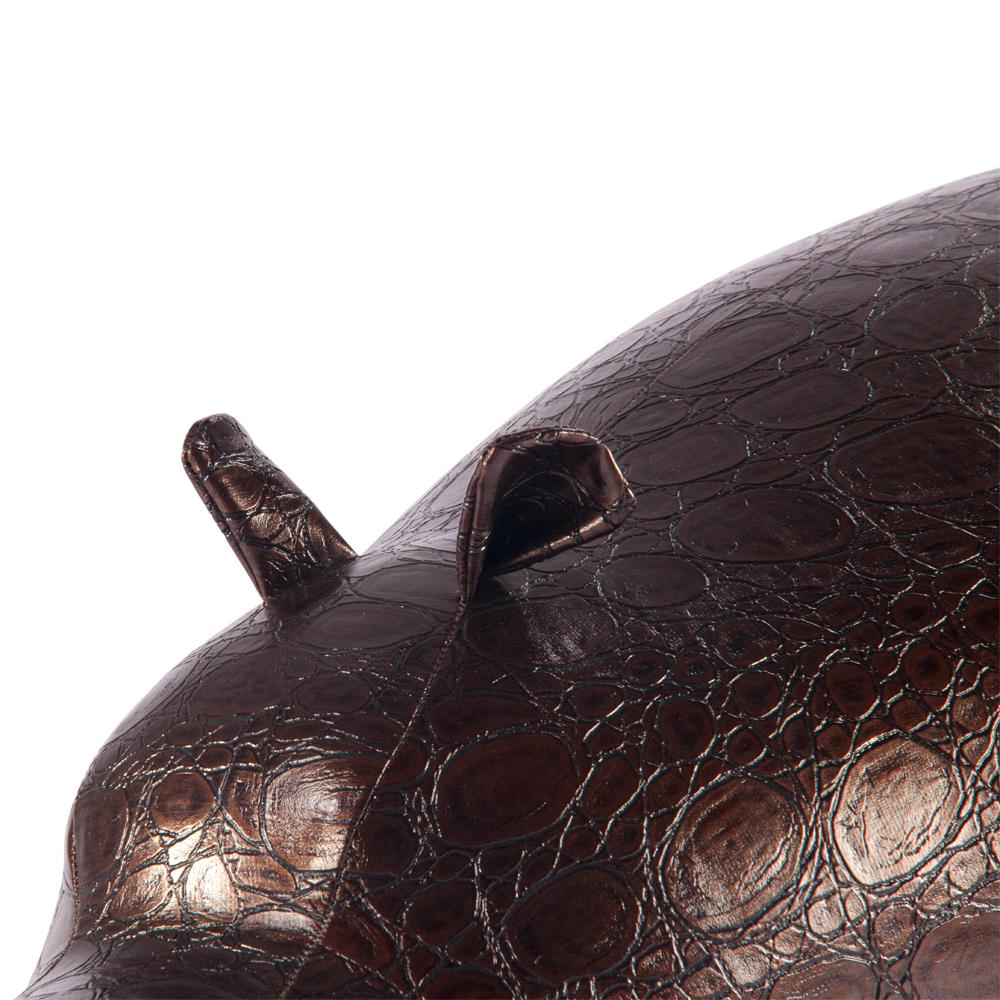 74129 Банкетка Пуф Бегемот малый Шоколад BOGACHO 4627138152652 - Вид №3