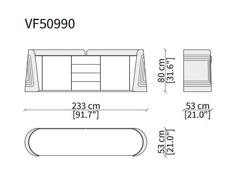 Деревянный шкаф с стеганым покрытием Vittoria Frigerio Contarini ARCH-00137993 - Вид №7