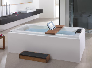 Прямоугольная ванна акриловая комната центр