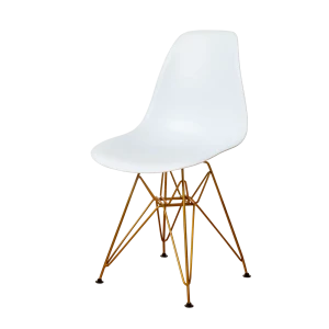 91988716 Комплект кухонных стульев 2 шт Derstuhl Gold 45x82x45 см полипропилен цвет белый STLM-1335351