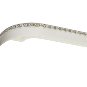 DOMLEGRAND Флора — элегантный потолочный карниз с двойными направляющими 13866102