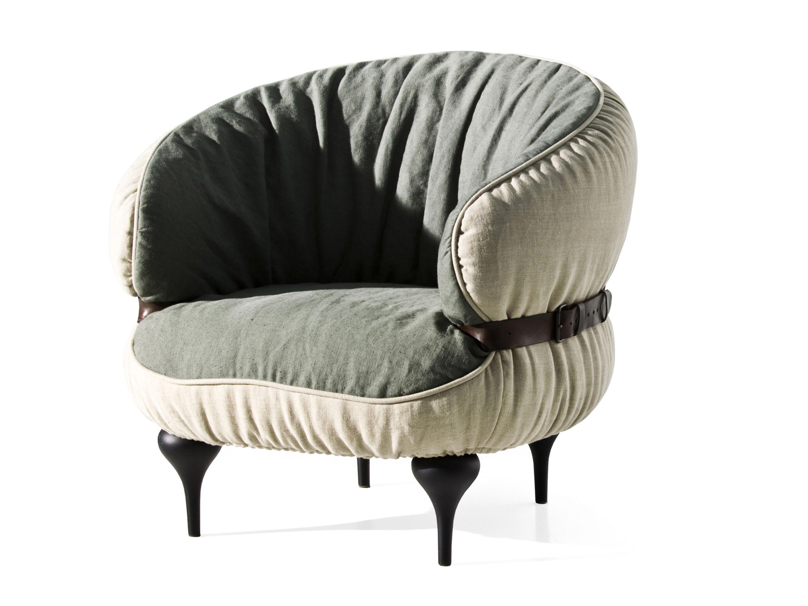 Тканевое кресло с подлокотниками MOROSO Chubby Chic ARCH-00038387