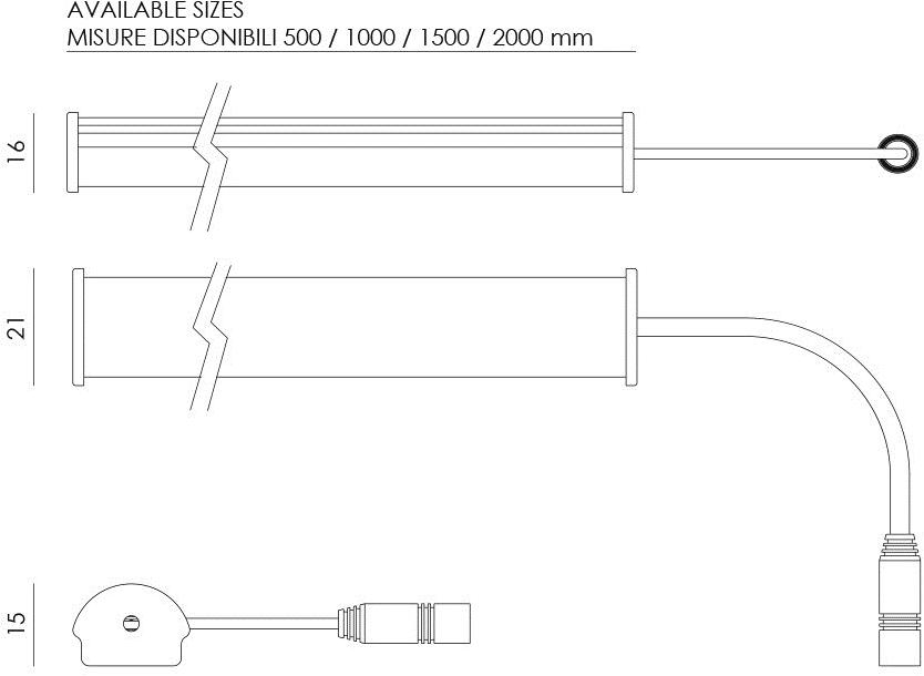 NEXO LUCE Линейный световой профиль для светодиодных модулей Inlux strip 5115 - Вид №1