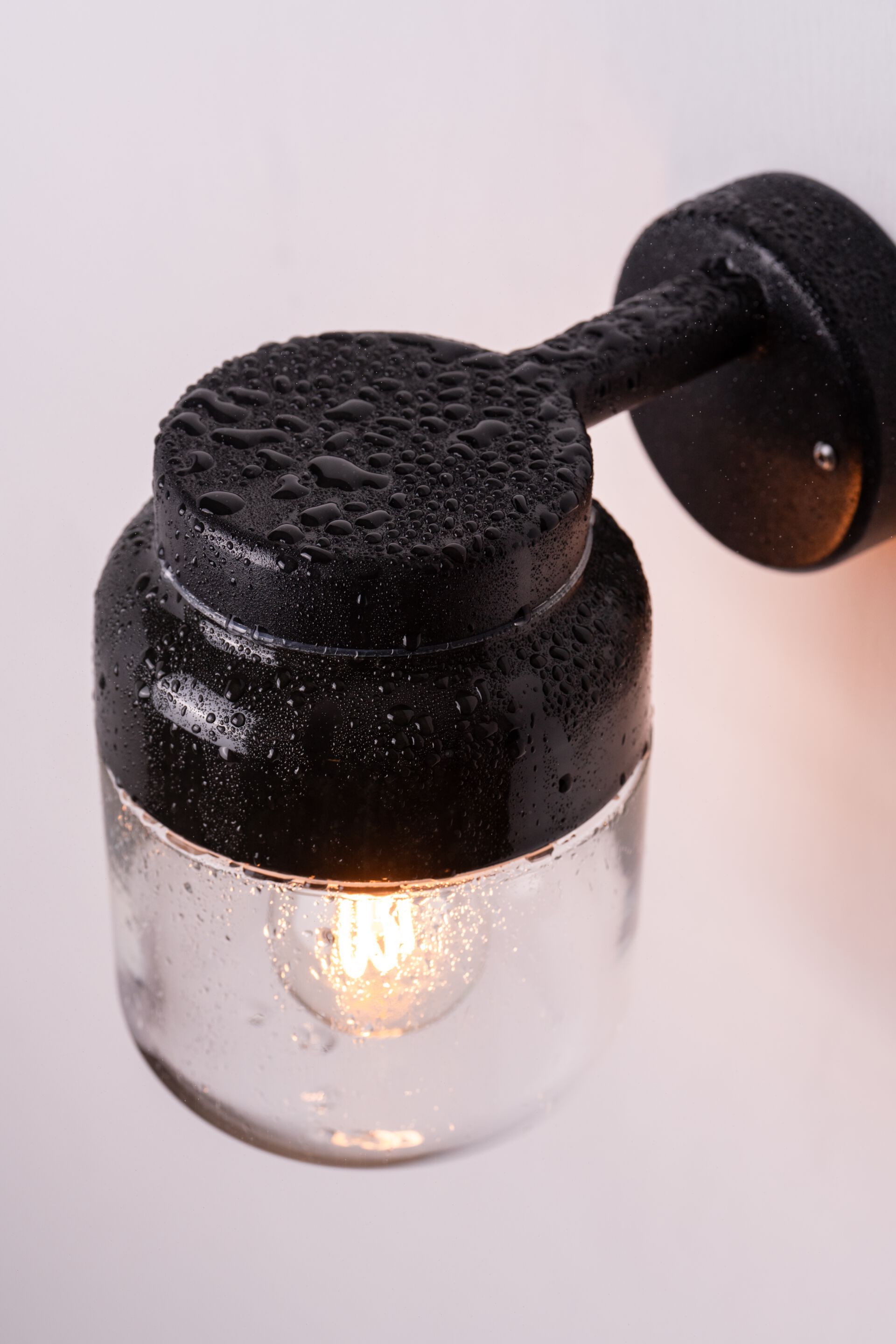 Настенный светильник из прозрачного стекла и фарфора Ifö Electric Ohm ARCH-00117258 - Вид №3