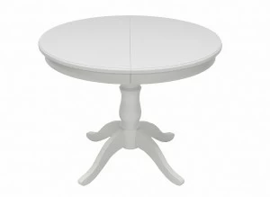 Обеденный стол раздвижной белый Leset "Луизиана 1Р" IMPEX  00-3967130 Белый