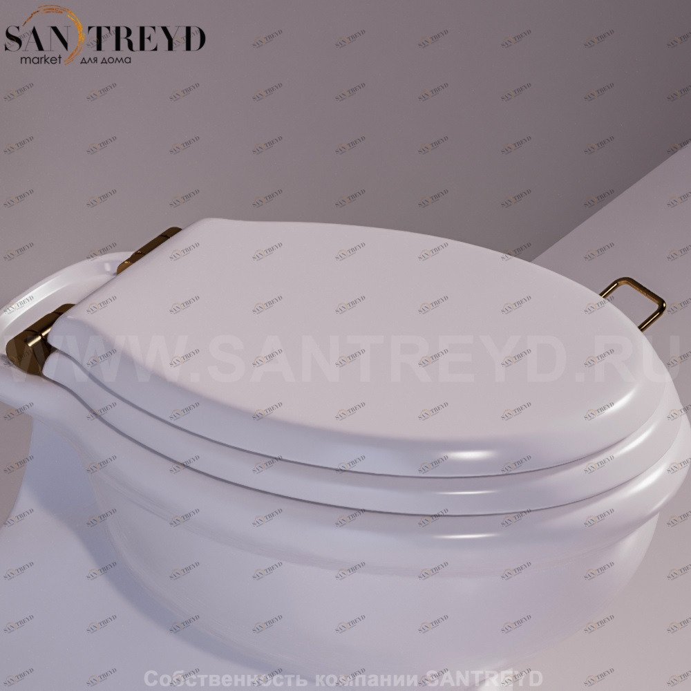 LA003D02BIANCOBR Крышка сиденье для унитаза Simas Lante