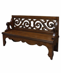 Tifernoit Специальная скамейка из массива дерева Realizzazioni