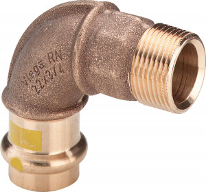 Viega Угольник переходной 90° Profipress G 2614 (345808)