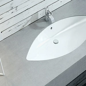 LU10640001 Накладная раковина под столешницу  овальная Disegno Ceramica Luna