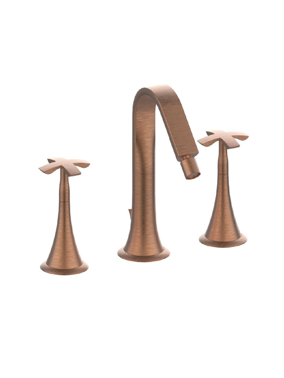 Смеситель для биде с 3 отверстиями и поворотным горлышком Rubinetterie Frattini Lucrezia ARCH-00006085 - Вид №3