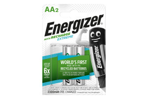 16166297 Батарейки Extreme NH15/AA 2300 2 шт/бл Pre-Ch 7638900416886 Energizer