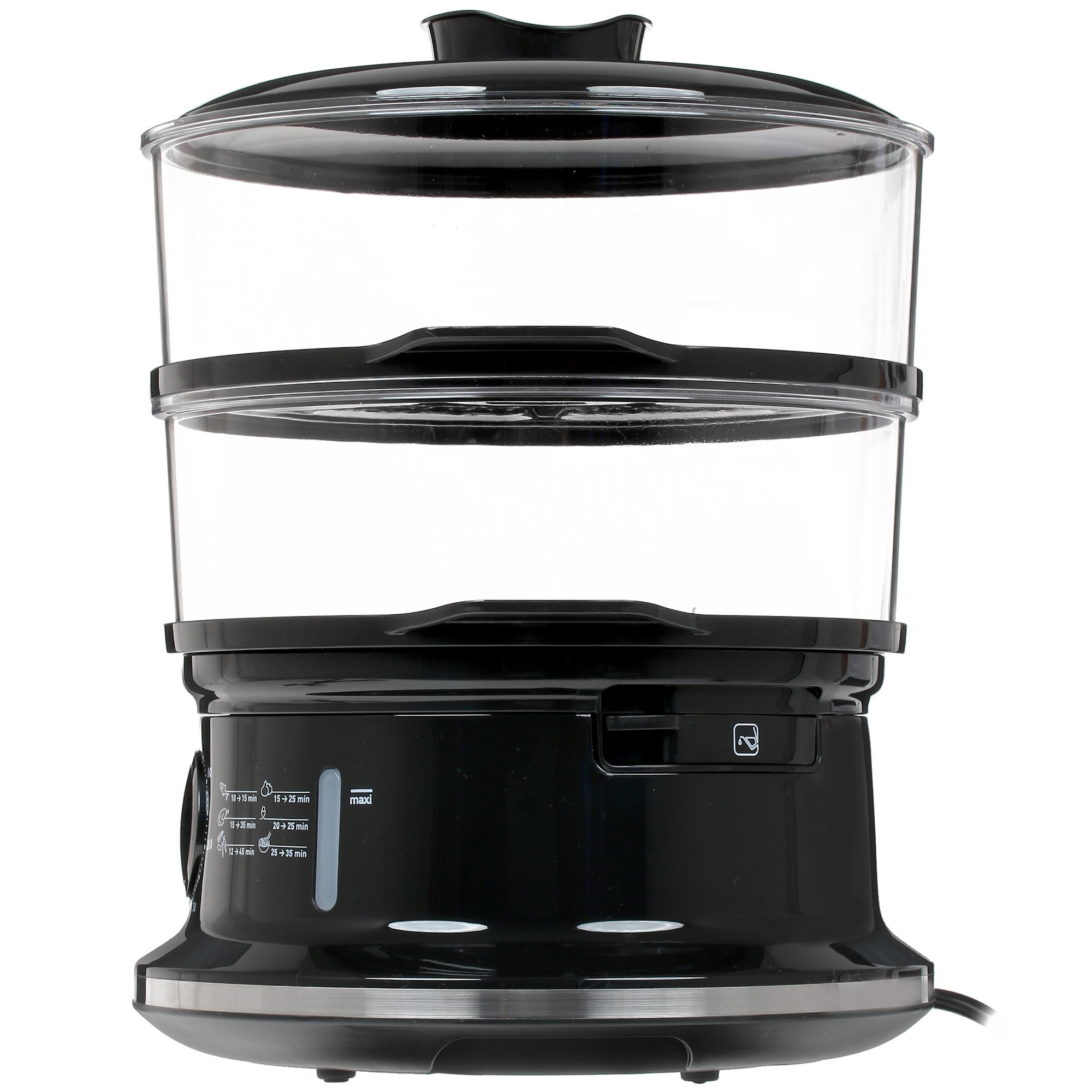 1377520 Пароварка Tefal CONVENIENT SERIES VC140131 черный STDN-0019669 - Вид №2