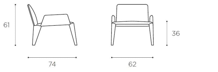 Бархатное кресло с подлокотниками EPÒNIMO Nova ARCH-00057783 - Вид №5