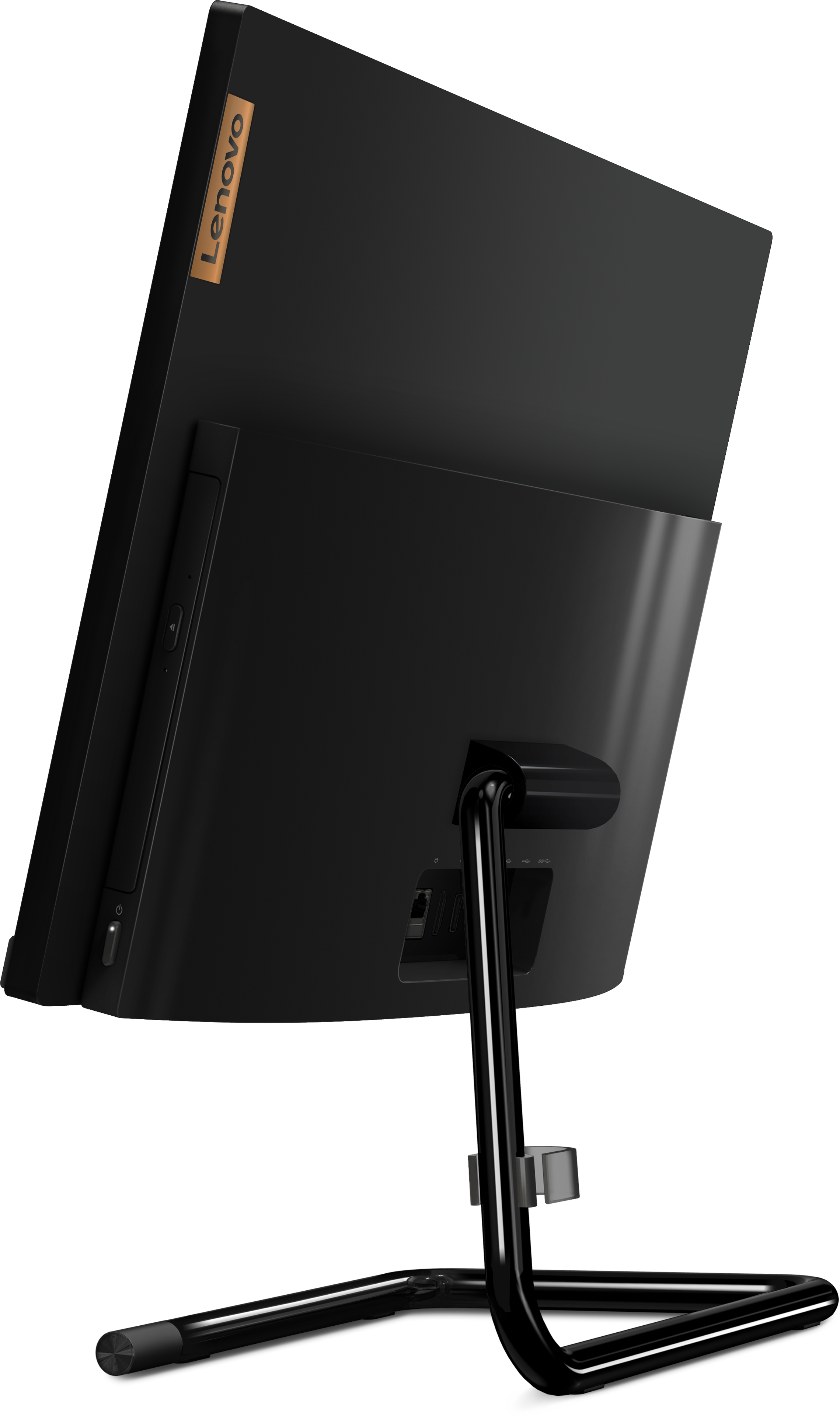 F0EA005GRK ideacentre aio a340-22igm 21.5"(1920x1080 ips)/intel celeron j4025(2ghz)/4096mb/128ssdgb/dvdrw/int:intel uhd graphics 600/bt/wifi/war 1y/5.28kg/black/dos + клавиатура, мышь usb Lenovo Santreyd  - Вид №4