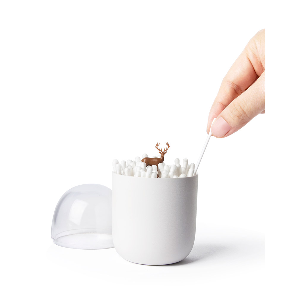 QL10220-BN Контейнер для ватных палочек deeryard Qualy  - Вид №2