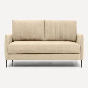 91934987 Диван Divan.ru Сваут 215x86x104 см вельвет цвет бежевый STLM-1427065