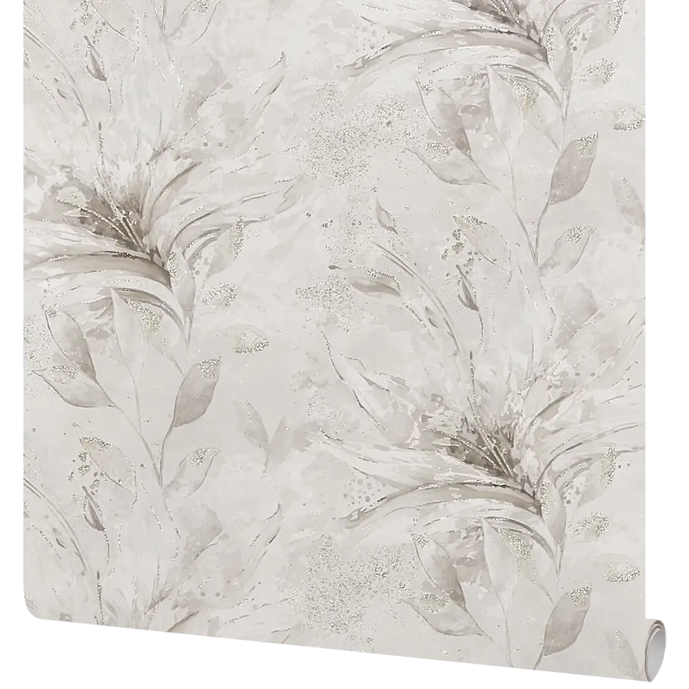 Victoria Stenova Lilian - Флизелиновые обои серо-зеленые с рельефным узором 89346030 STLM-0836868